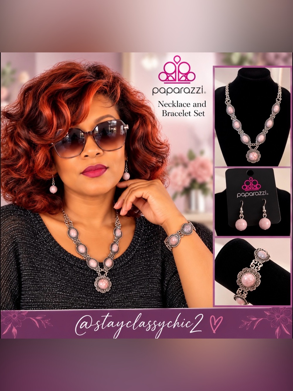 Necklace and bracelet set